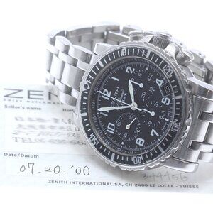 ZENITH Rainbow fly-back 01/02.0470.405 El Primero Automatic Men's Watch_875919